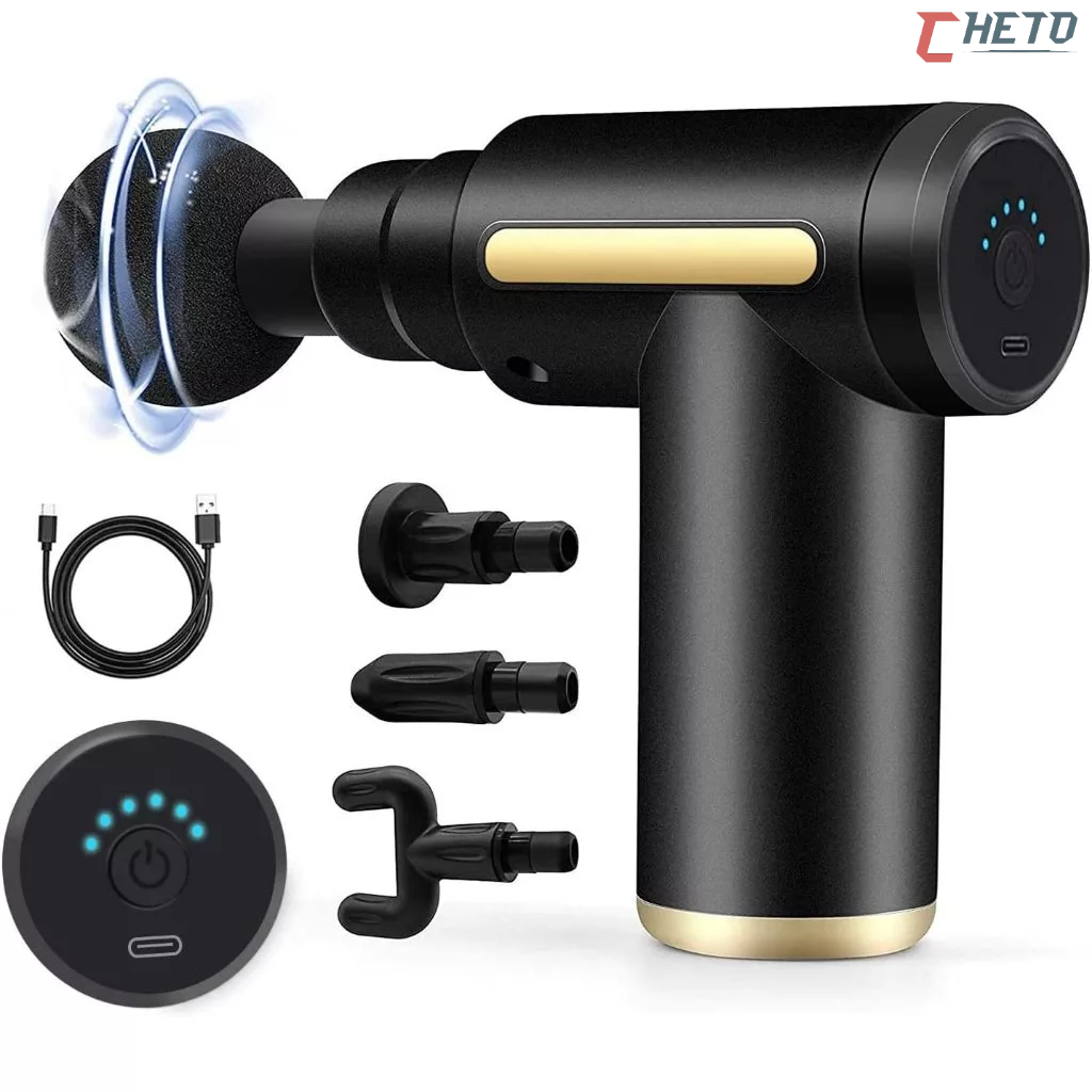 ✅ Massageador Elétrico Muscular Portátil