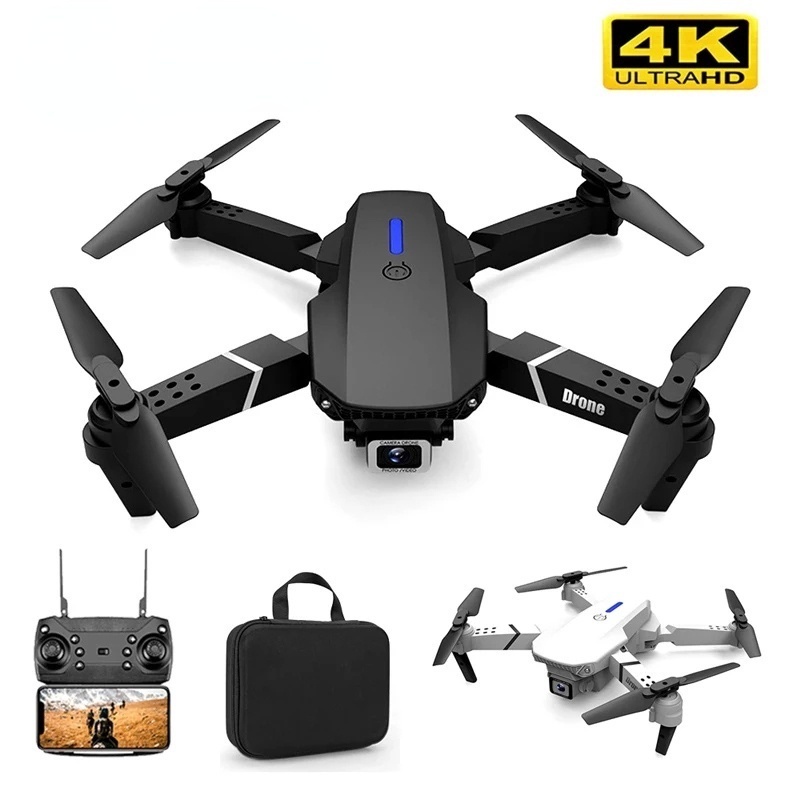 ✅ Drone E88 Dual Camera 4K
