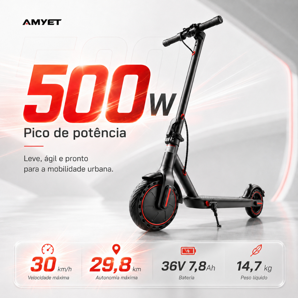 Patinete Elétrico Por MENOS de R$ 900