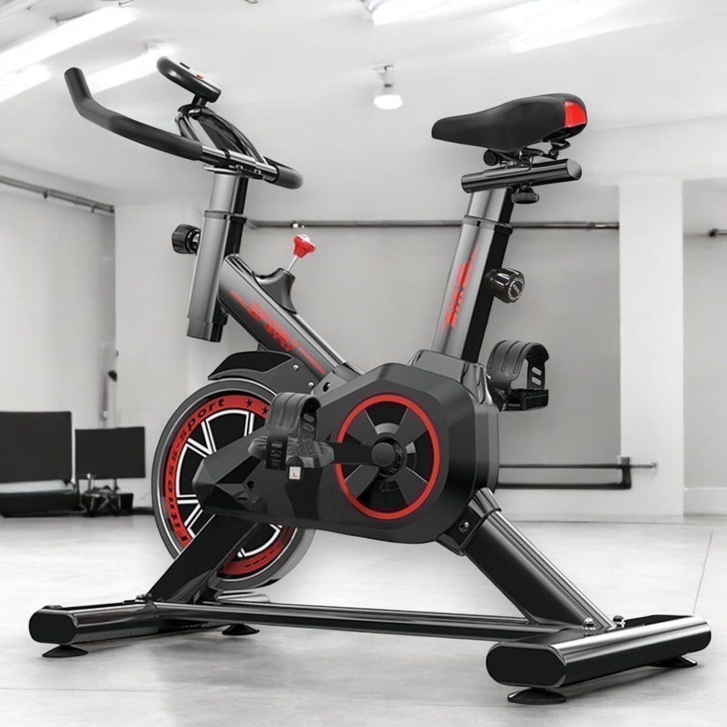 Bicicleta Spinning Ergométrica Para Exercícios Com Monitor Profissional Sport Suporta até 