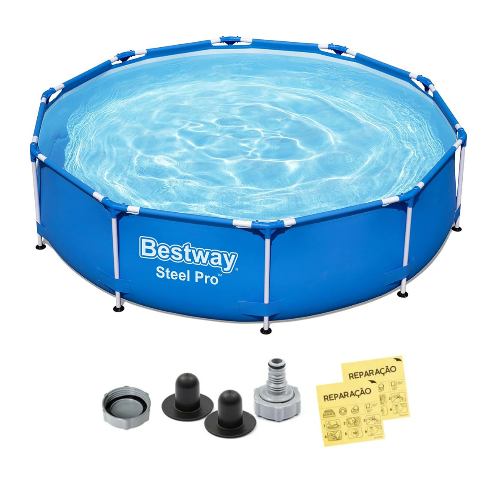 ✅ Bestway Piscina Estrutural Steel Pro