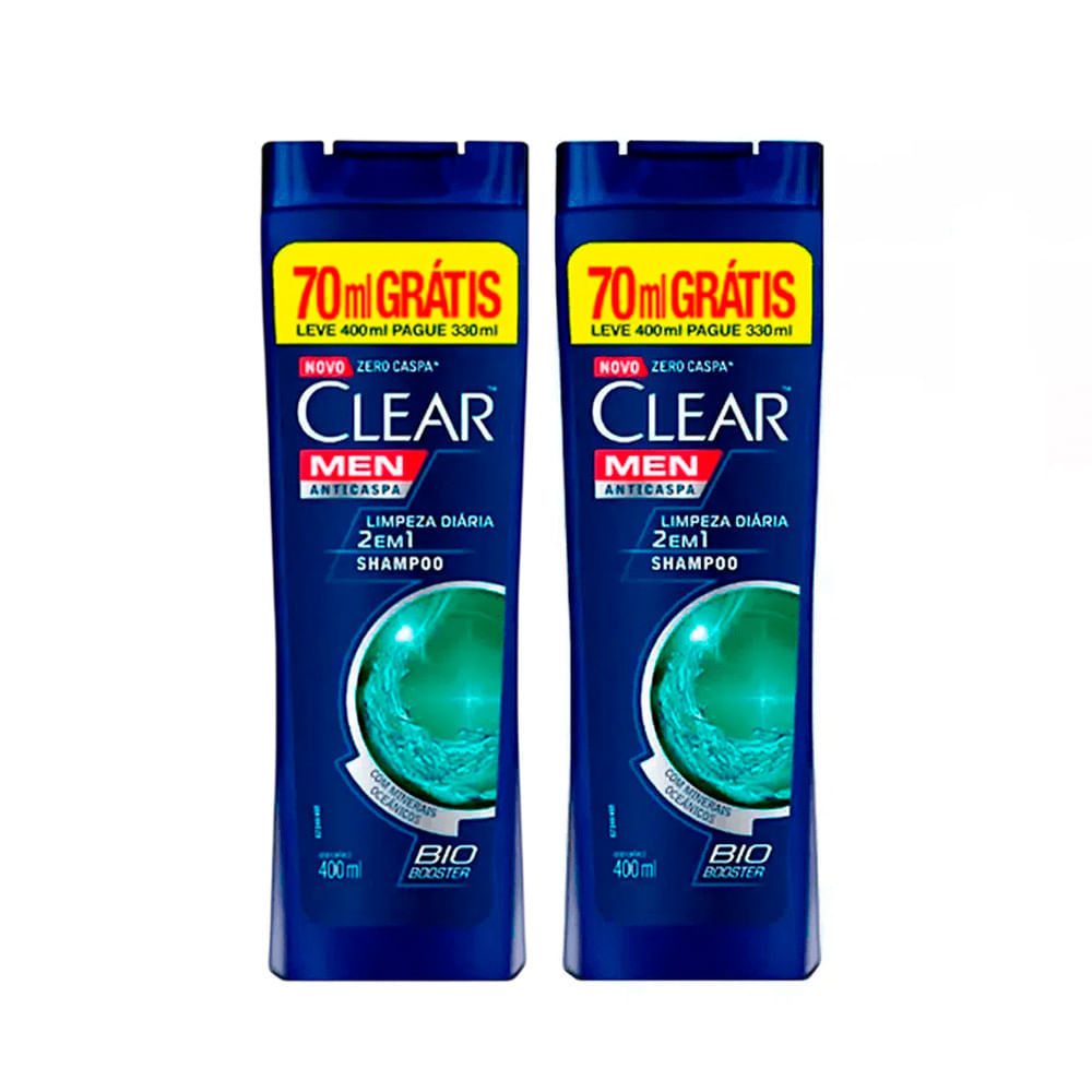 Clear Shampoo Anticaspa 2 em 1