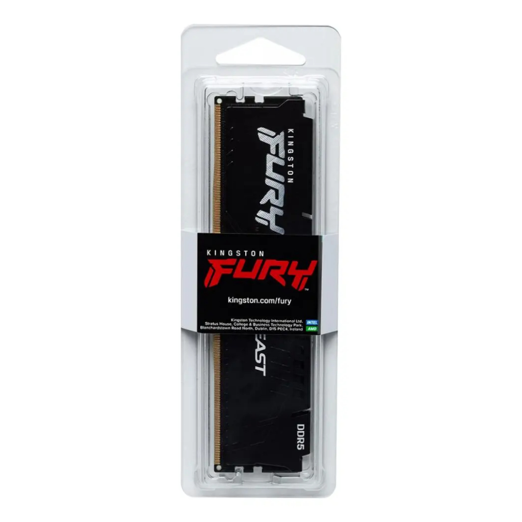 🔥 Memória RAM Kingston Fury Beast 8GB DDR5 6000 MHz - KF560C36BBE-8