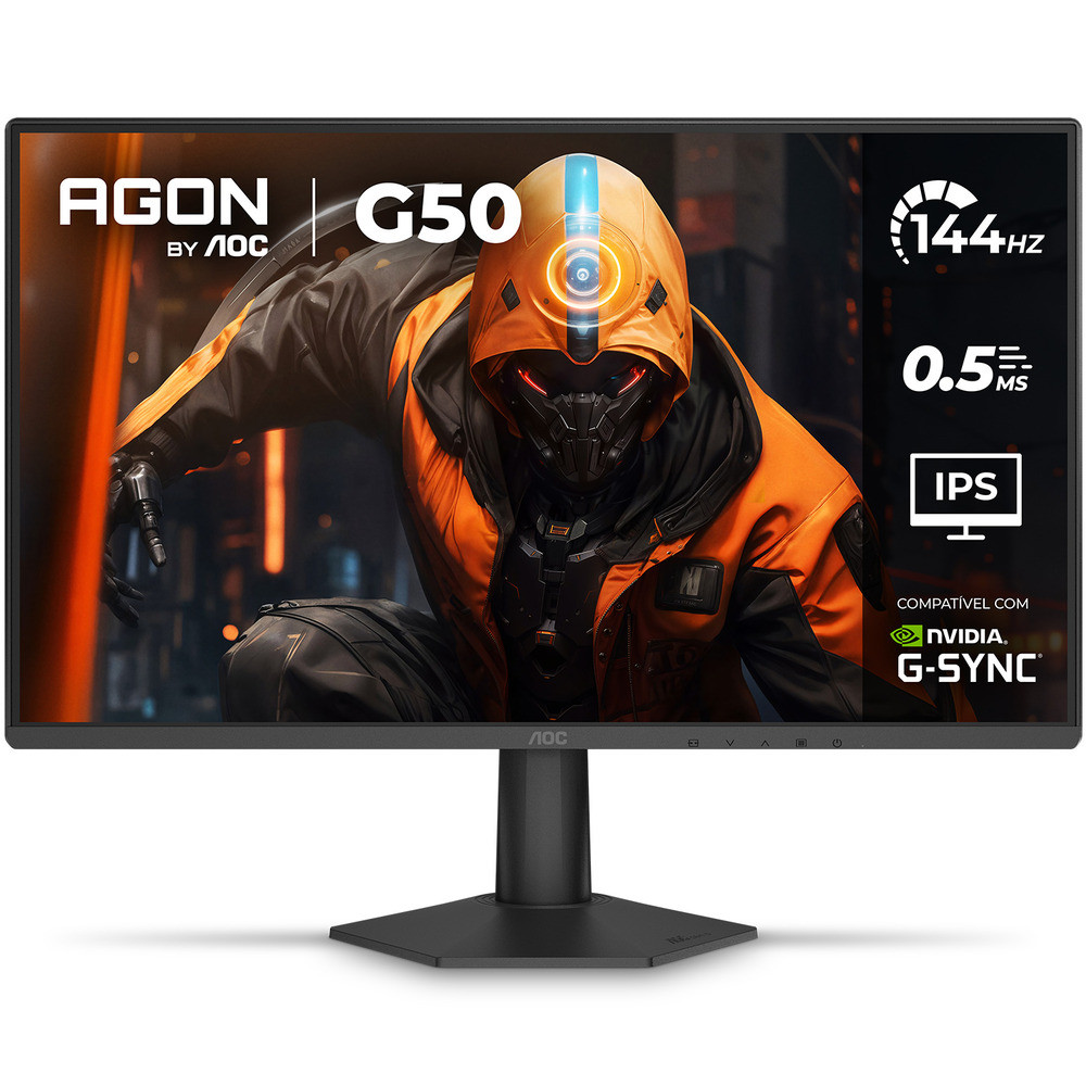 🔥Monitor Gamer AOC AGON G50 24" 144Hz 0,5ms IPS HDR10 G-SYNC 24G50F