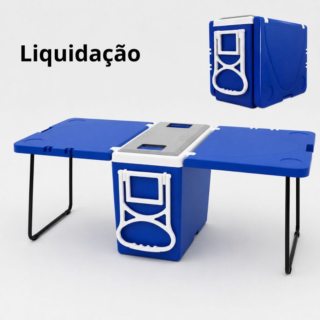 ✅ Cooler Caixa Térmica Multifuncional 32L