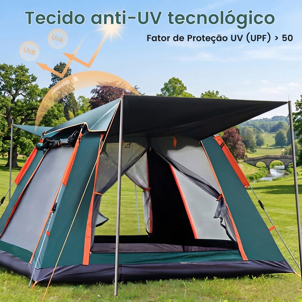 Barraca de Camping Automática Portátil