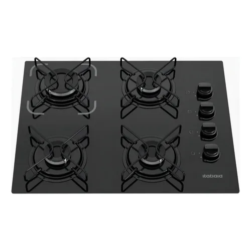 Cooktop Itatiaia Essencial 4 Bocas Preto bivolt
