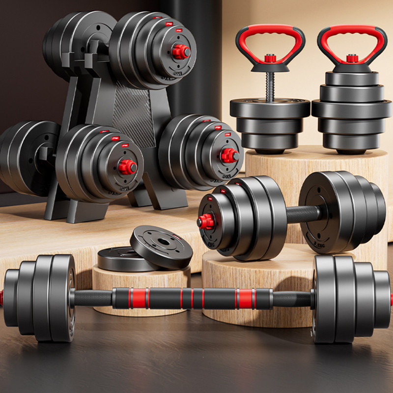 Kit Halteres Kettlebell 6 em 1