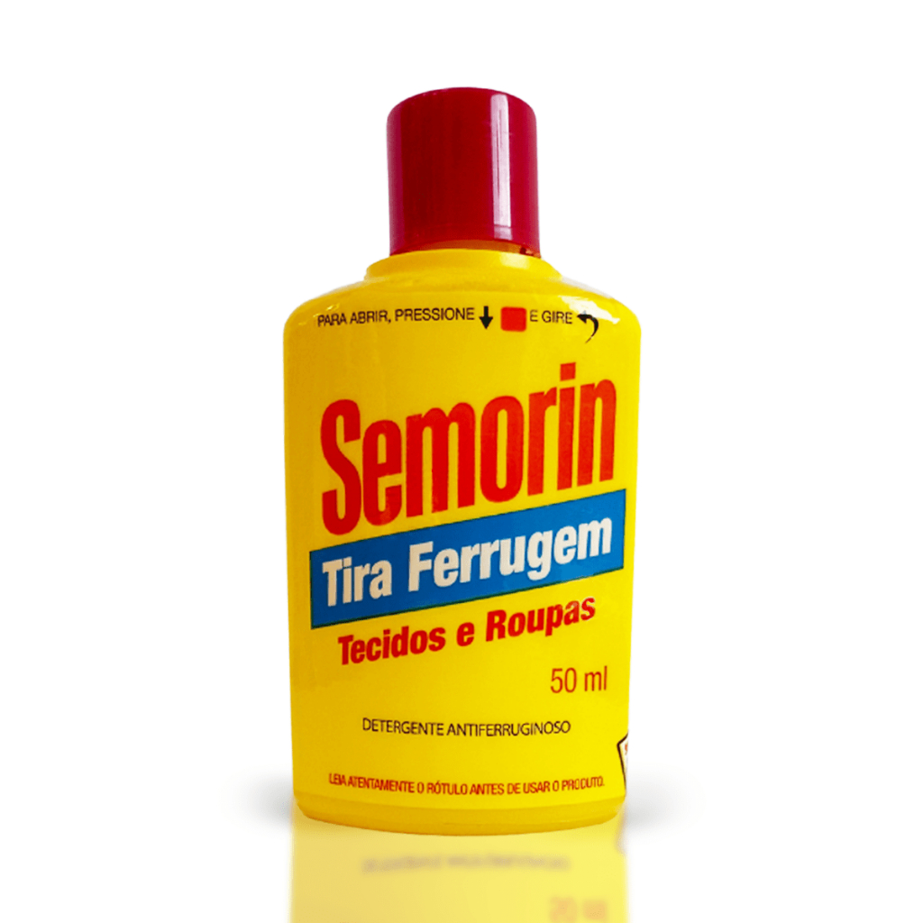 Tira Ferrugem Semorin 50ml Ideal para Tecidos e Roupas