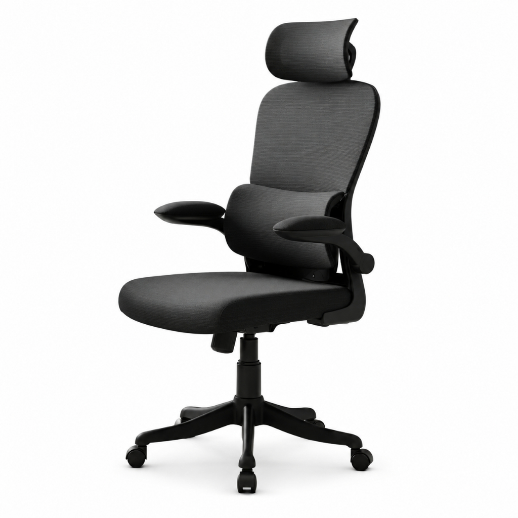 Cadeira De Escritório Ergonômica LuvinCo Genebra B500 G500 Executiva Suporte Lombar Tela M