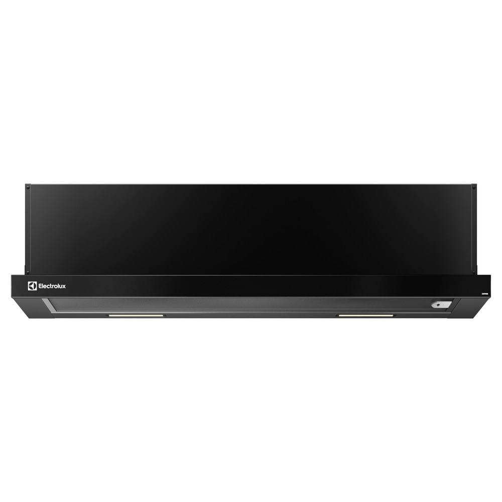 Depurador de Ar Electrolux 90cm Retrátil Preto Efficient com Luz de Led