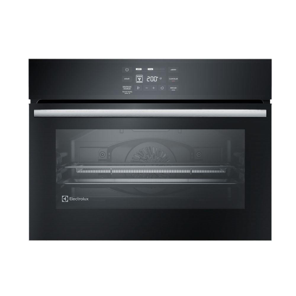 Forno de Embutir Elétrico Electrolux 50L Experience Air Fryer, PerfectCook360 e Painel Tou