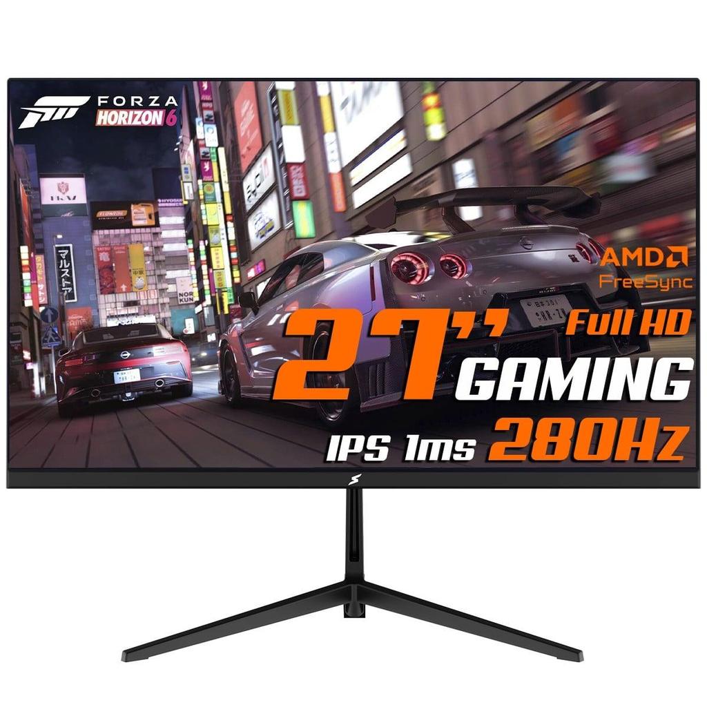 Monitor Gamer SuperFrame Precision, 27 Pol, Flat, Full HD, IPS, 1ms, 280Hz, HDR, FreeSync/