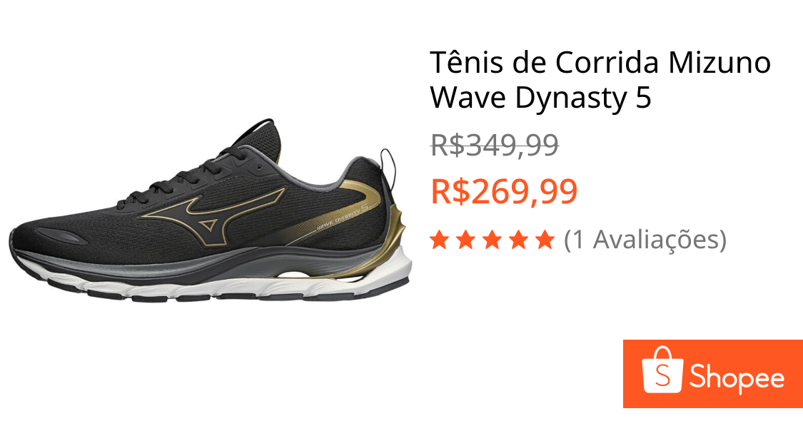 Tênis de Corrida Mizuno Wave Dynasty 5
