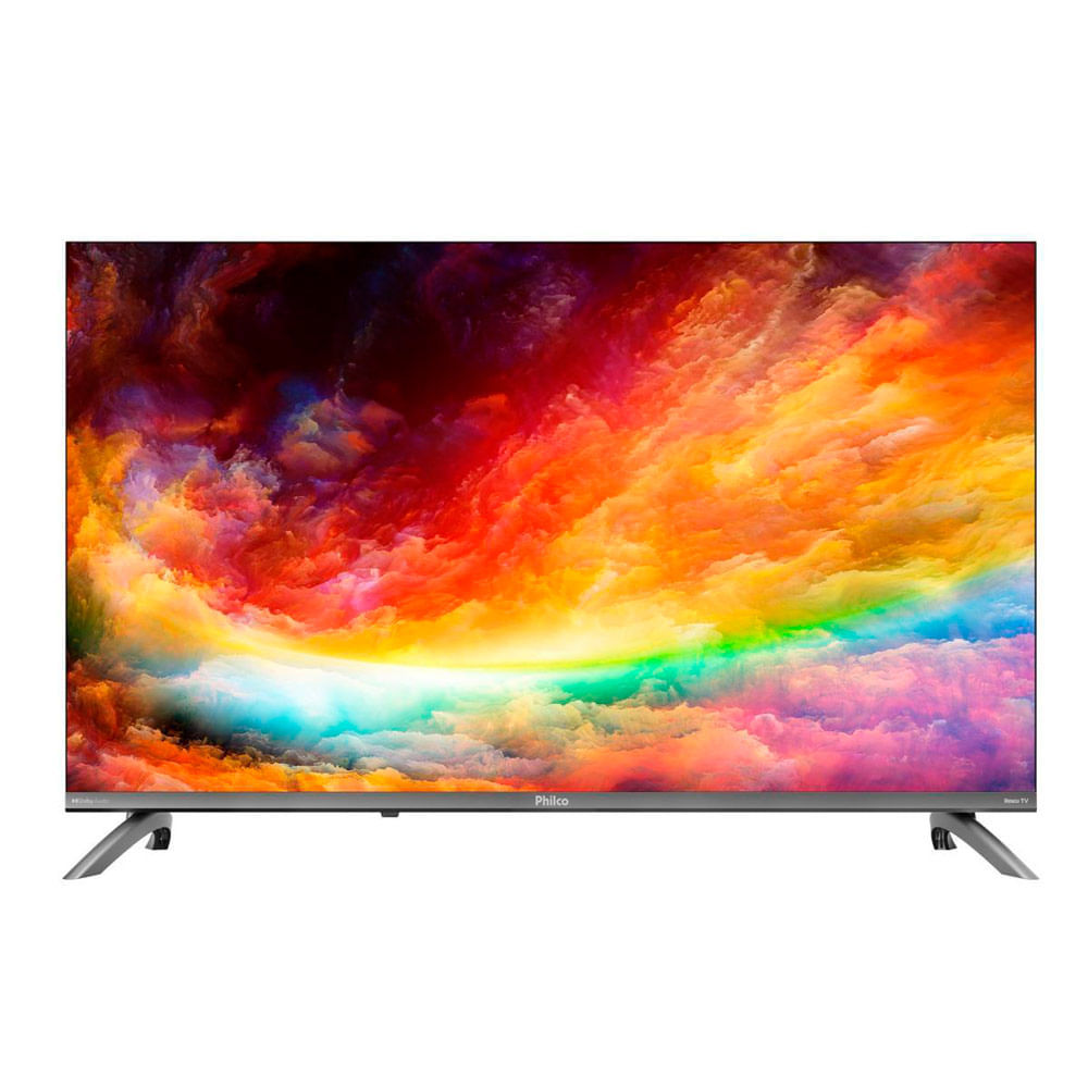 Smart TV LED 32" Roku TV Dolby Audio Philco