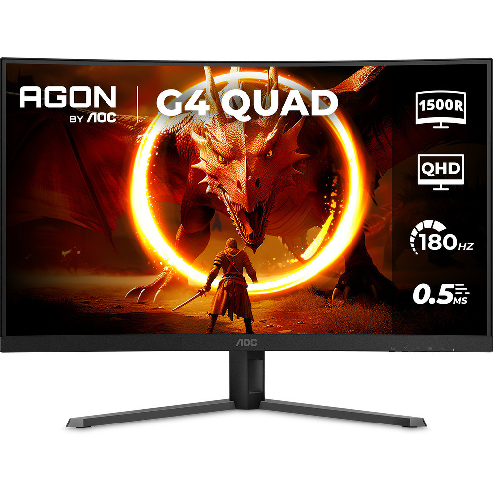 Monitor Gamer Curvo AOC AGON QUAD 32" 180Hz