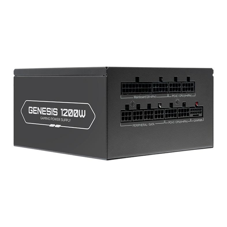Fonte Pichau Genesis, 1200W, PCIe 5.0, Full Modular, Cybenetics Platinum, Preto, PG-G1200-