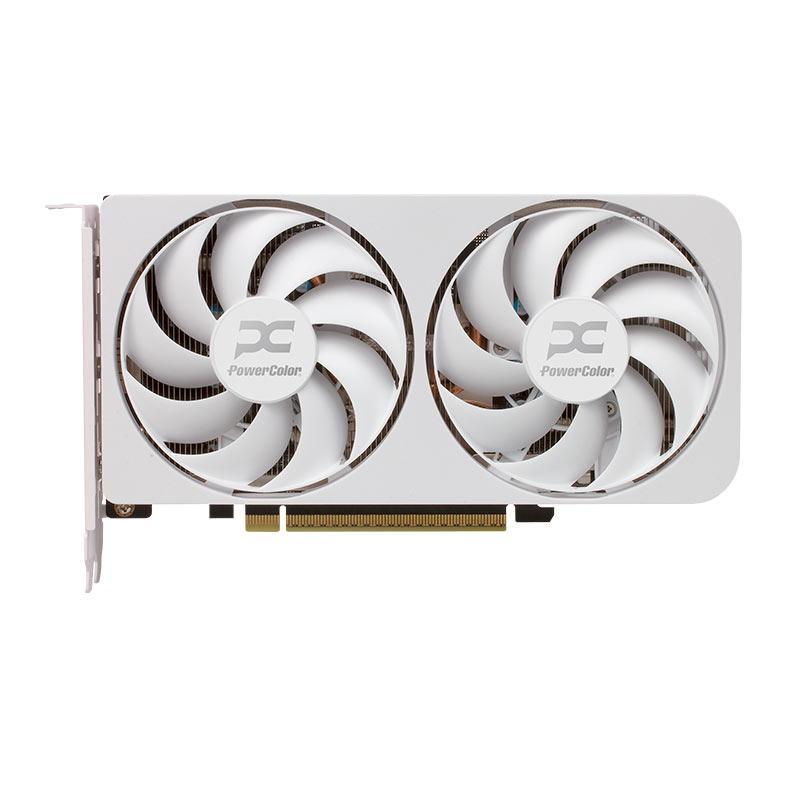 Placa de Video PowerColor Radeon RX 9060 XT Reaper White, 16GB, GDDR6, 128-bit, RX9060XT-1