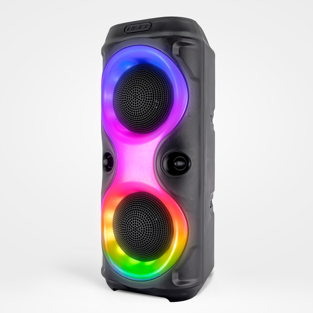 Caixa de som Bluetooth Portátil Com Led RGB Portátil FM USB TWS 30W