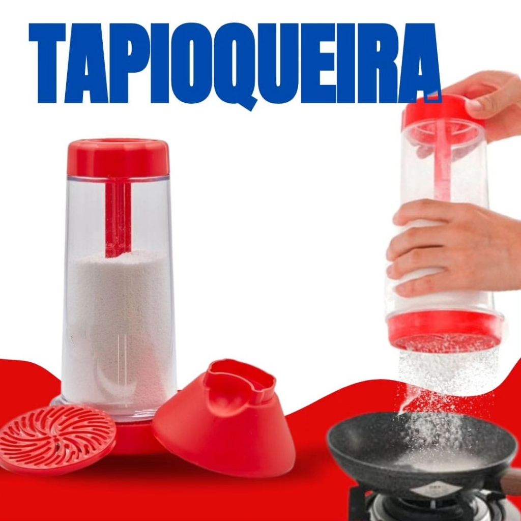 Tapioqueira Peneira Polvilhador