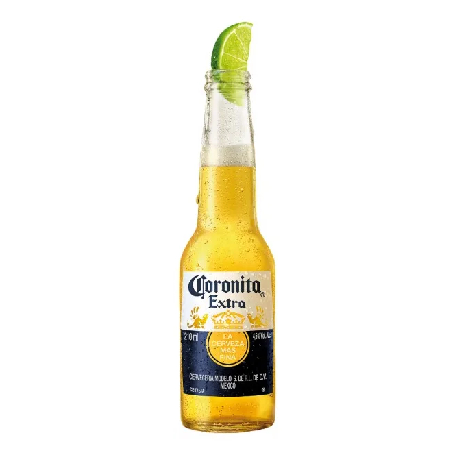 Cerveja Coronita Extra 210ml - Caixa Com 24 Unidades