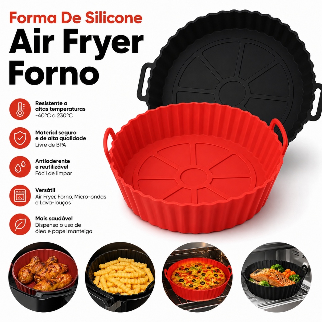 Forma De Silicone Air Fryer
