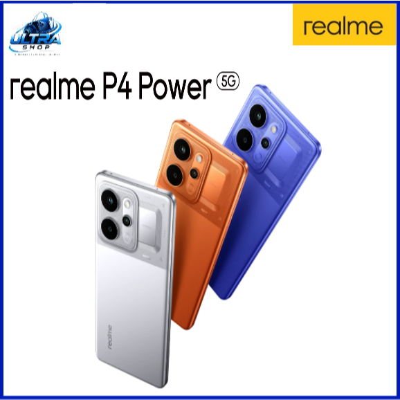 Smartphone Realme P4 Power 5G 256GB / 512GB 8GB RAM / 12GB RAM, Bateria 10001mah, Tela 4D 