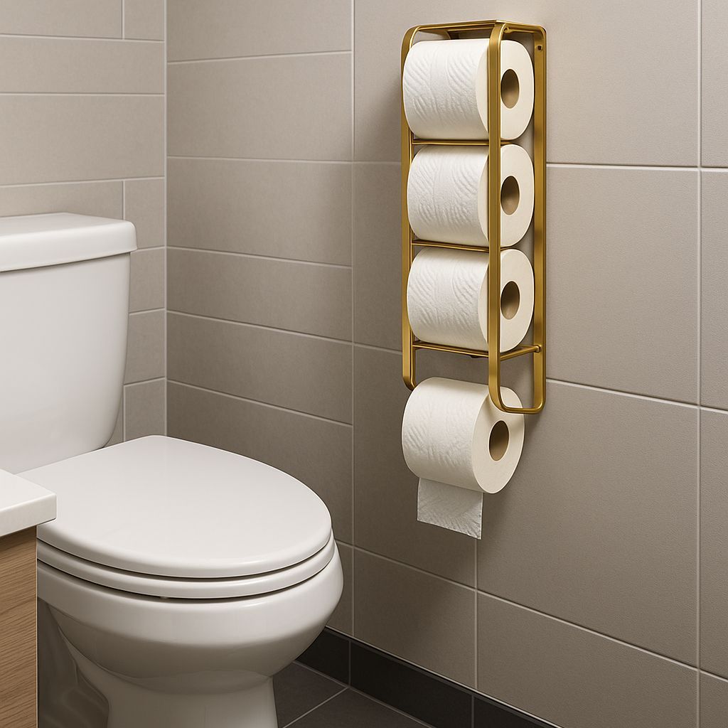 Suporte de Parede para Papel Higiênico