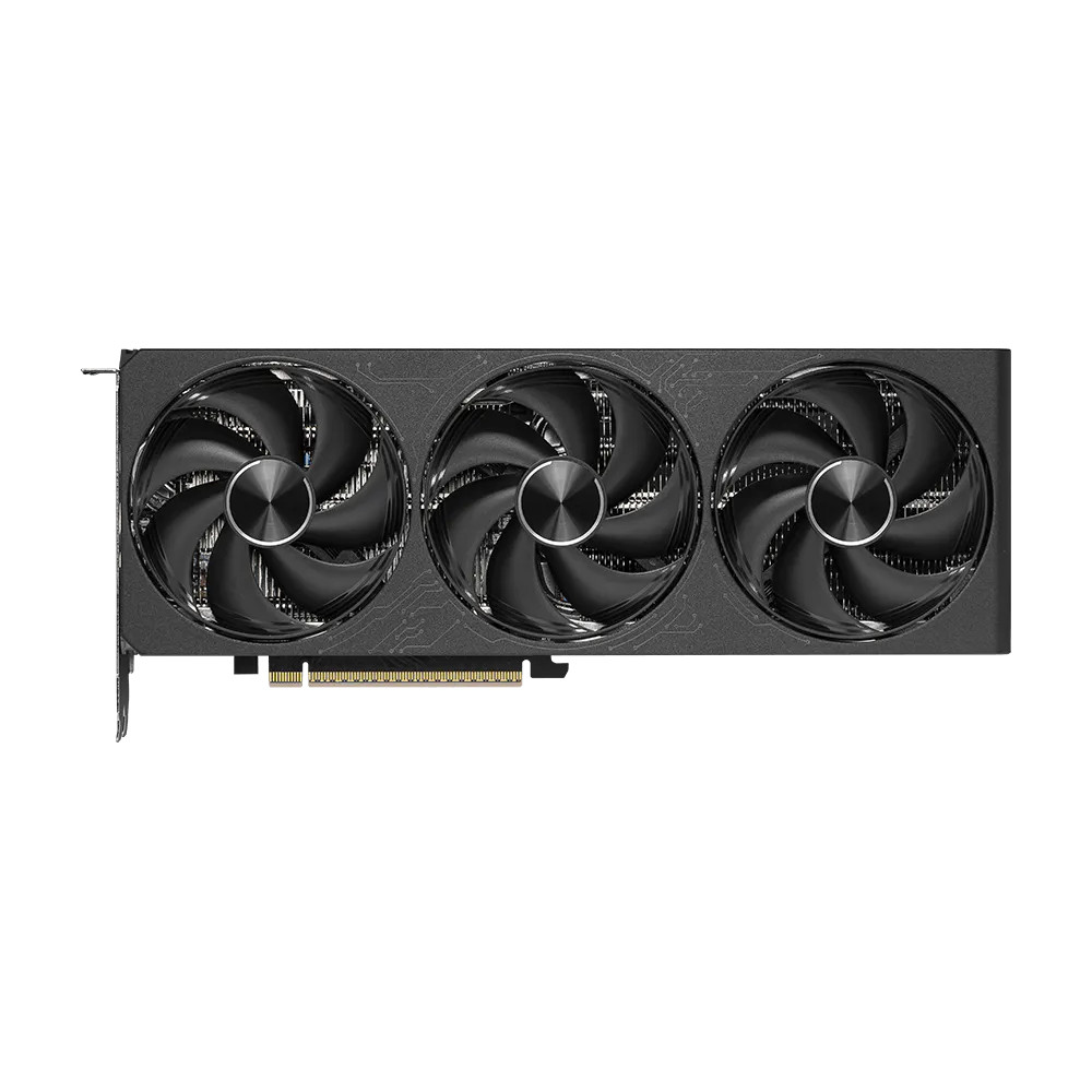 Placa de Vídeo MSI GeForce RTX 5080 INSPIRE 3X BLACK OC 16GB GDDR7 PCIe 5.0 DLSS4 Ray Trac