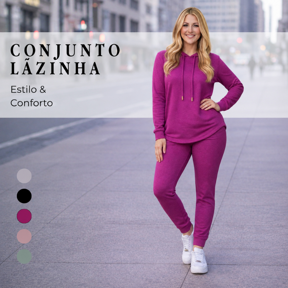 Conjunto Feminino Lãzinha de Inverno