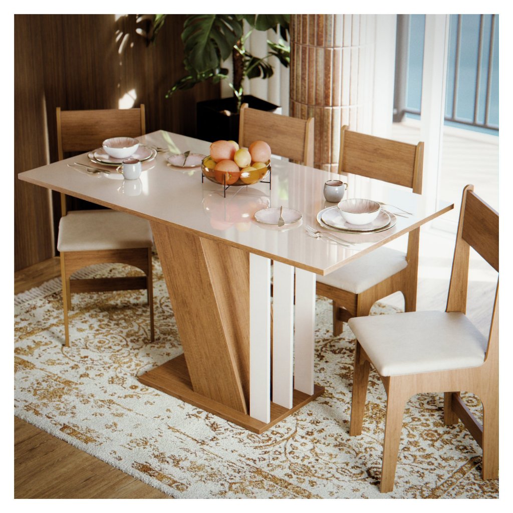 Conjunto Sala de Jantar 4 Lugares