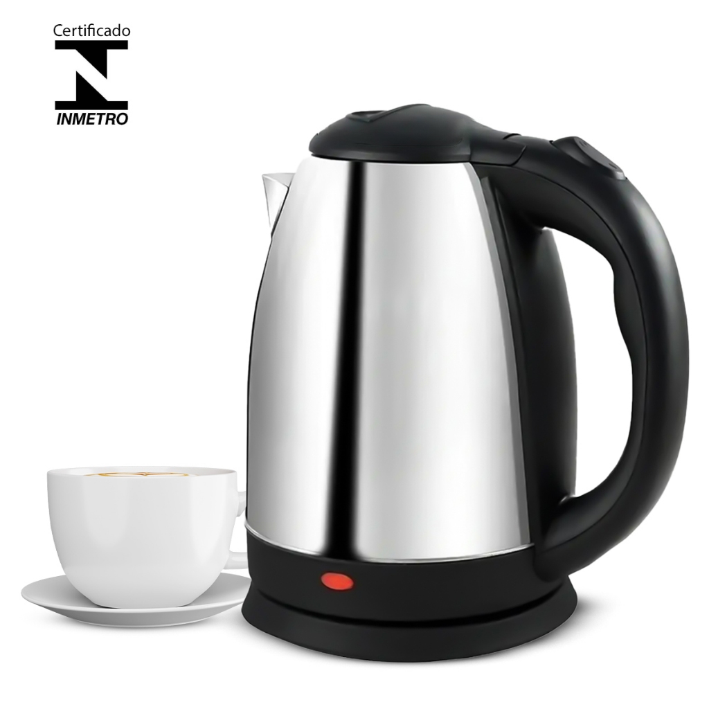 Chaleira Elétrica Inox 1,8L